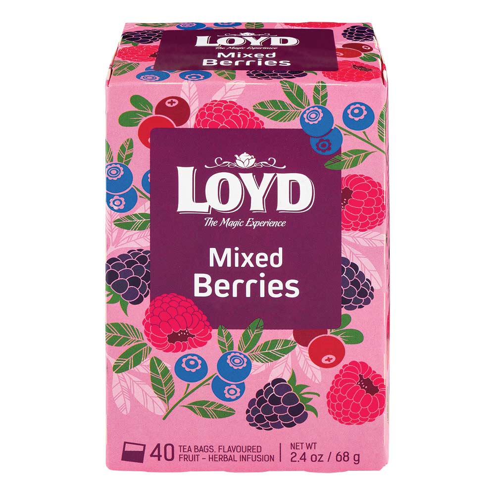 Loyd Tea Bags Mixed Berries 40 Tea Bags
