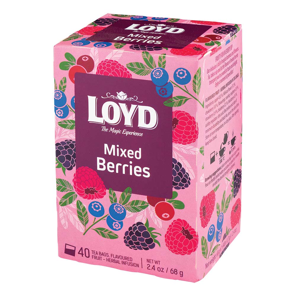 Loyd Tea Bags Mixed Berries 40 Tea Bags