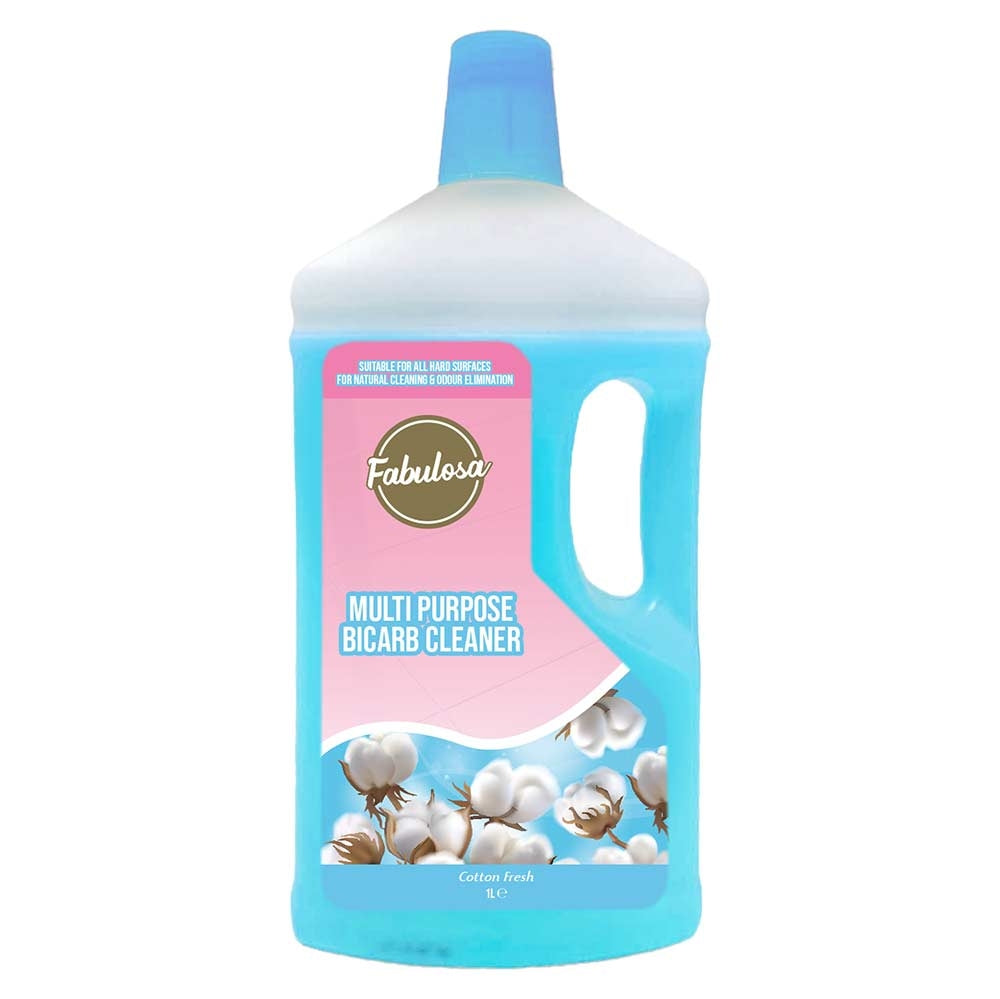 Fabulosa Multi-Purpose Bicarbonate Cleaner Cotton Fresh 1Lt | Poundstretcher  533201