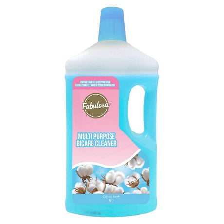 Fabulosa Multi-Purpose Bicarbonate Cleaner Cotton Fresh 1Lt | Poundstretcher  533201
