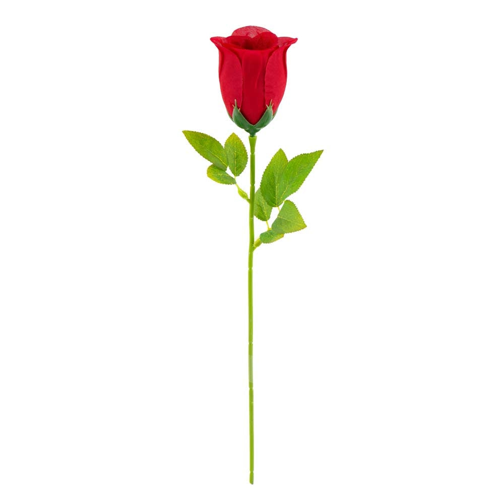 Artificial Red Rose | Poundstretcher  534161