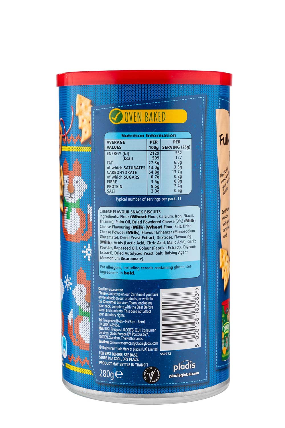 Jacobs Oven Baked Treeselets 280g