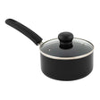 Non-Stick Saucepan With Lid 15Cm | Poundstretcher  537401