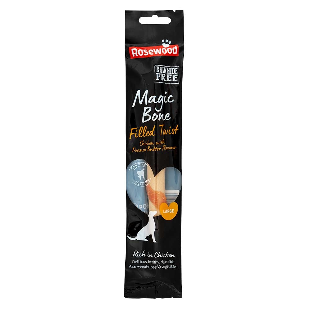 Rosewood Magic Twist Giant Dog Treat 60G | Poundstretcher  538141