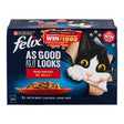 Felix As Good As It Looks Meaty Selection In Jelly Wet Cat Food 12 X 85G | Poundstretcher  539261