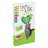 Webbox Lick-E-Lix Liver Sausage & Grass Cat Treats 15g x 4 Pack