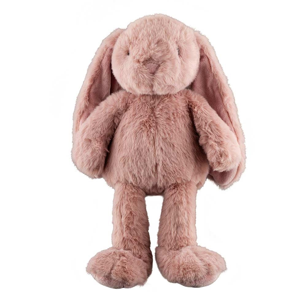 Long Eared Pink Bunny Soft Toy | Poundstretcher 543541