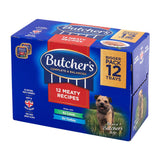 Butcher's Meaty Recipes Lamb & Turkey Wet Dog Food Trays 150g x 12 Pack