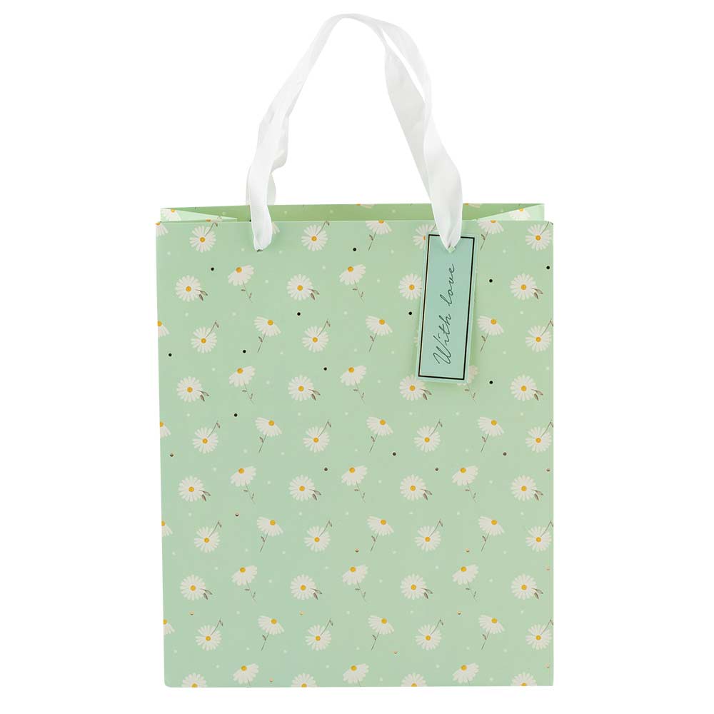Mother's Day Medium Pink Floral Gift Bag