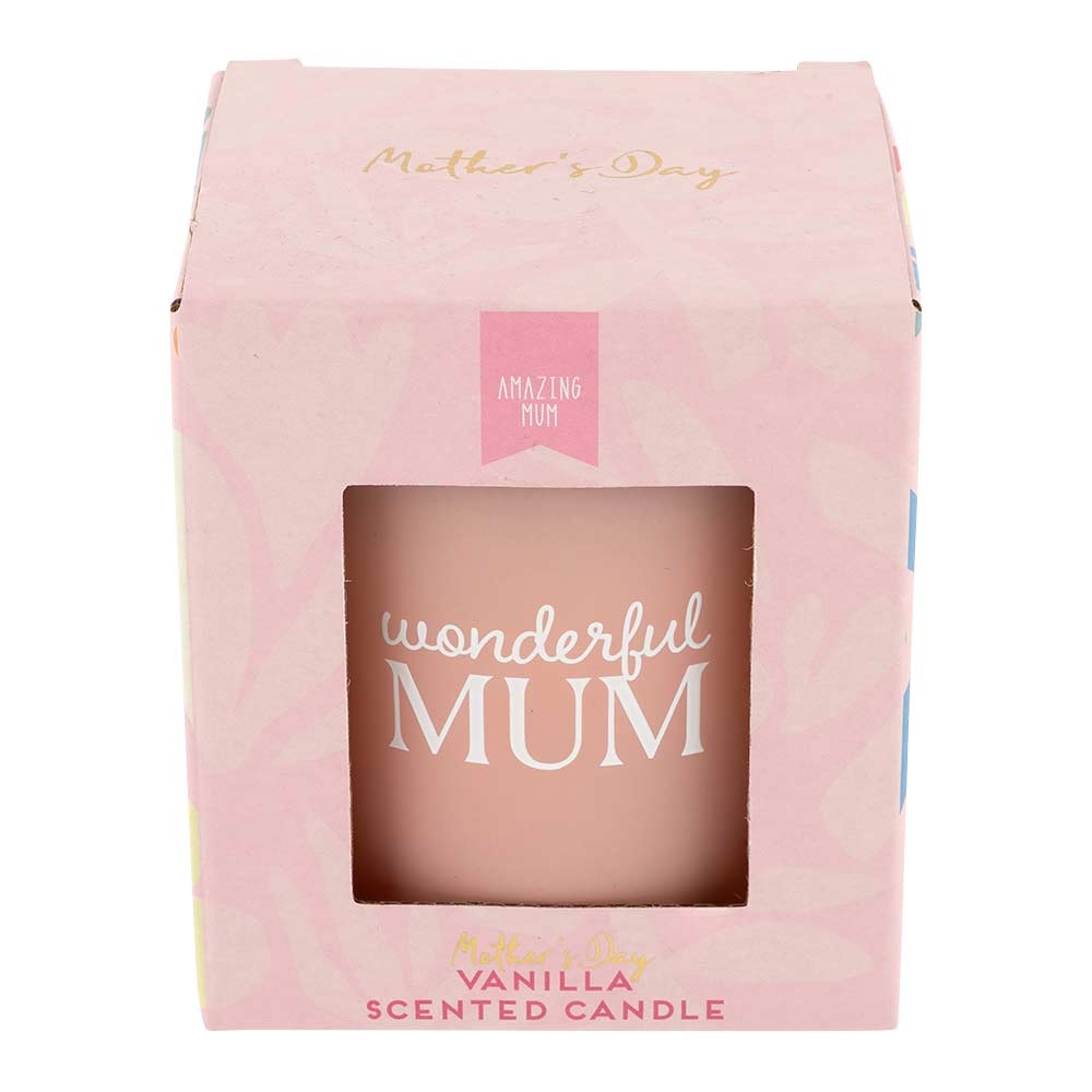 Mother's Day Vanilla Scented Candle