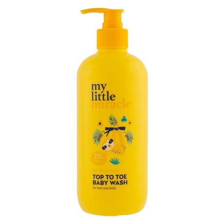My Little Miracle Top To Toe Baby Wash For Hair & Body 500Ml | Poundstretcher 546141