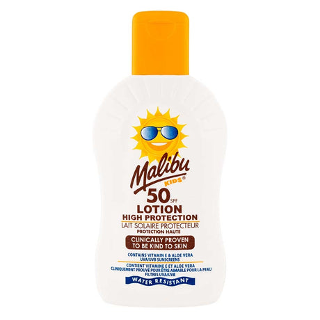 Malibu Spf50 Kids Lotion Protection 200Ml | Poundstretcher 550861
