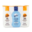 Malibu Sun Protection Travel Bag 3 Pack | Holiday Essentials | Poundstretcher  551201
