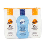 Malibu Sun Protection Travel Bag 3 Pack | Holiday Essentials | Poundstretcher  551201