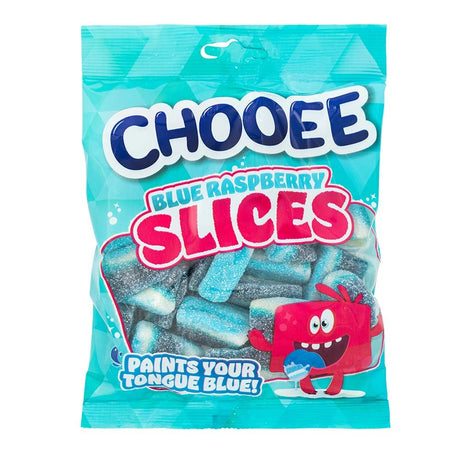 Chooee Blue Raspberry Slices 180G | Poundstretcher 552601