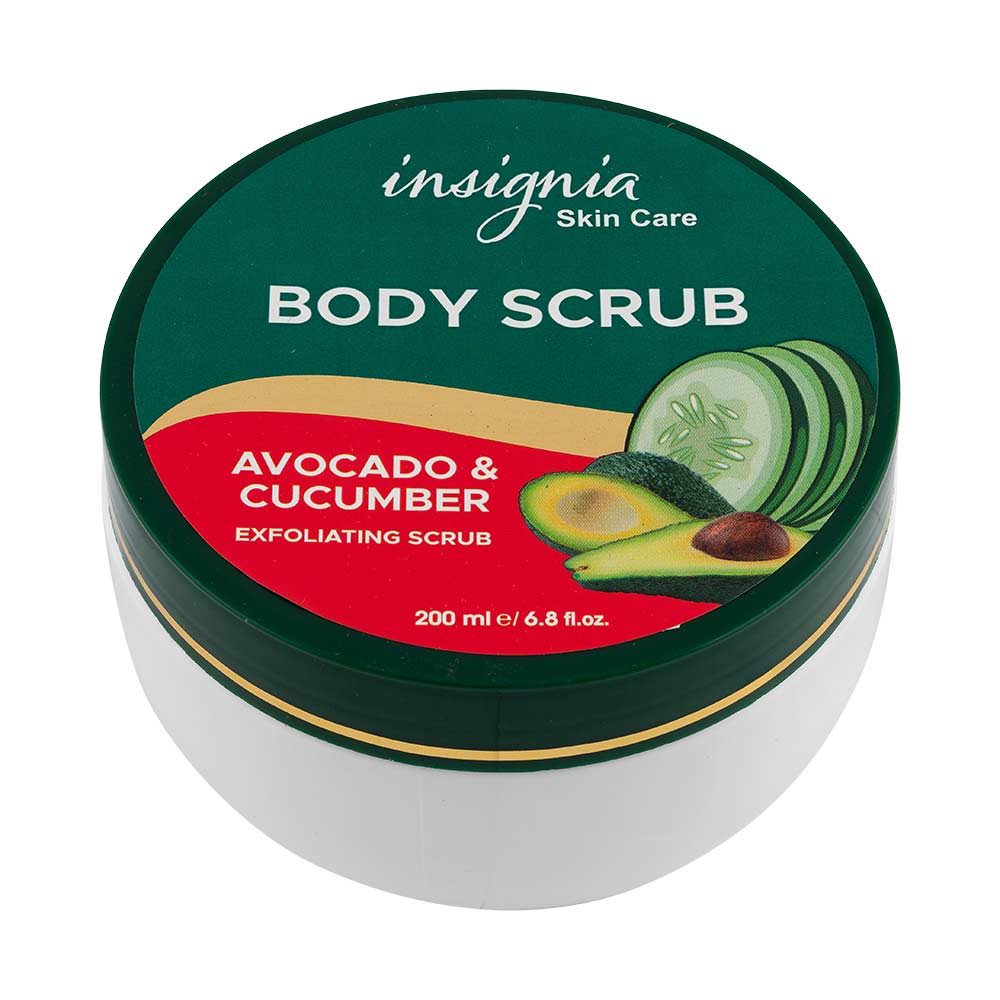Insignia Body Scrub Avocado & Cucumber 200ml