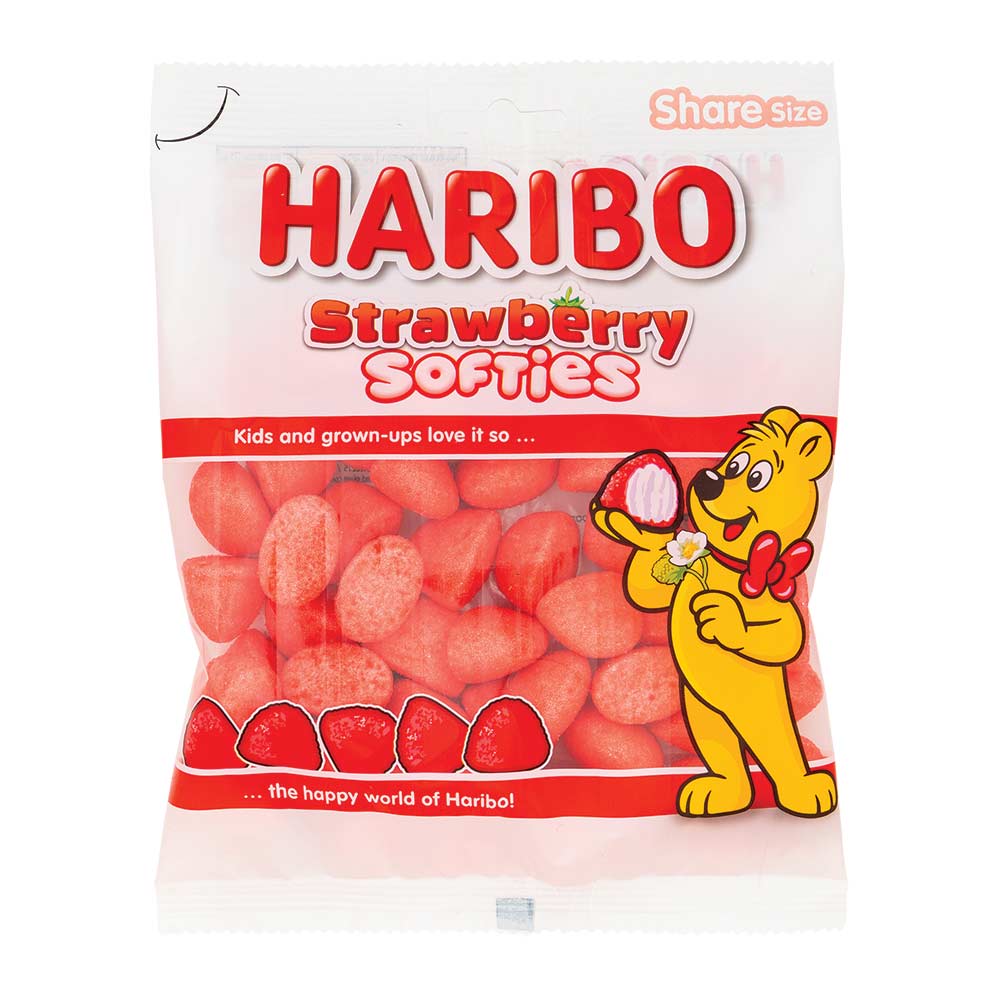 Haribo Strawberry Softies 140g