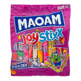 Haribo maoam joystixx 140g bag of sweets on a white background