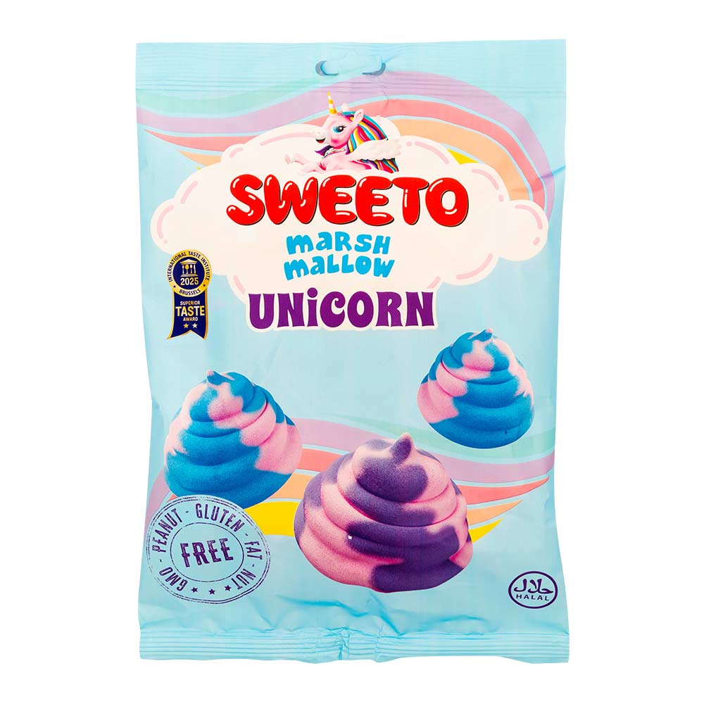 Sweeto Unicorn Marshmallows 128g