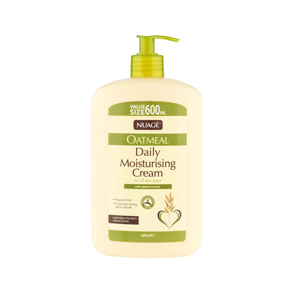 Nuage Oatmeal Daily Moisturising Cream 600Ml | Poundstretcher 560581