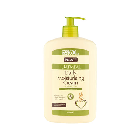 Nuage Oatmeal Daily Moisturising Cream 600Ml | Poundstretcher 560581
