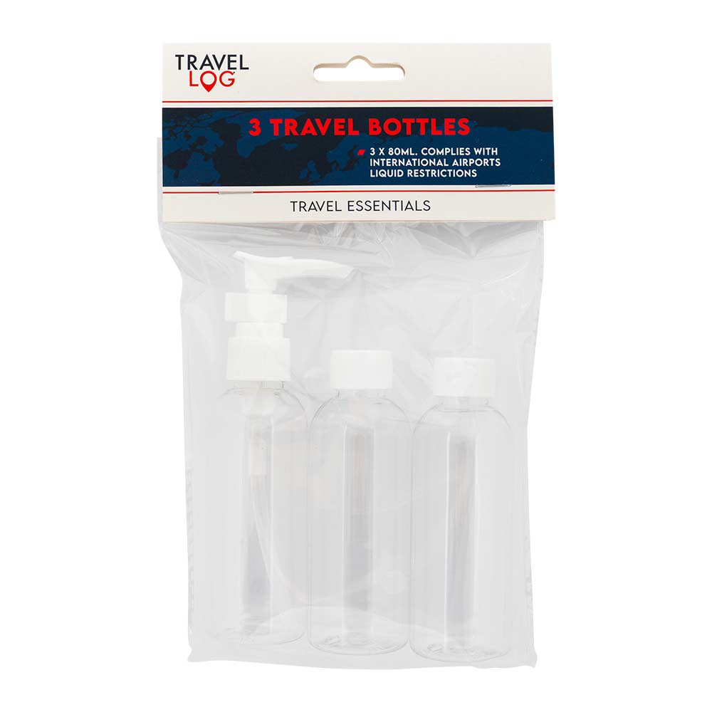 Travel Bottles 3 Pack