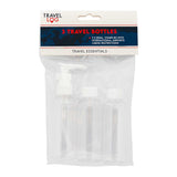 Travel Bottles 3 Pack