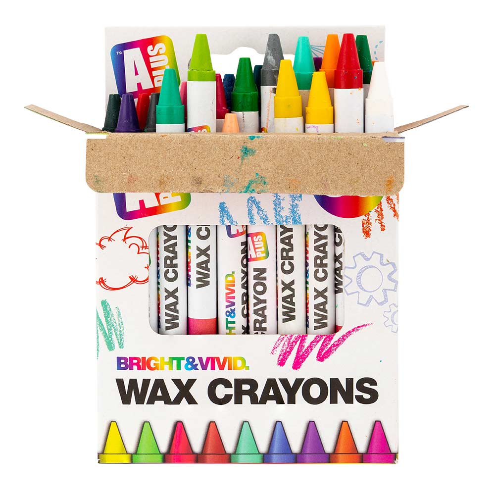 Wax Crayons 30 Pack
