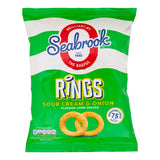 Seabrook Sour Cream & Onion Seabrook Sour Cream & Onion Rings 6 x 16g Pack