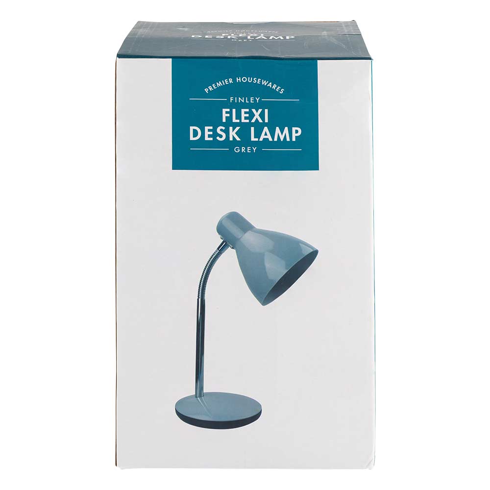 Grey Desk Lamp