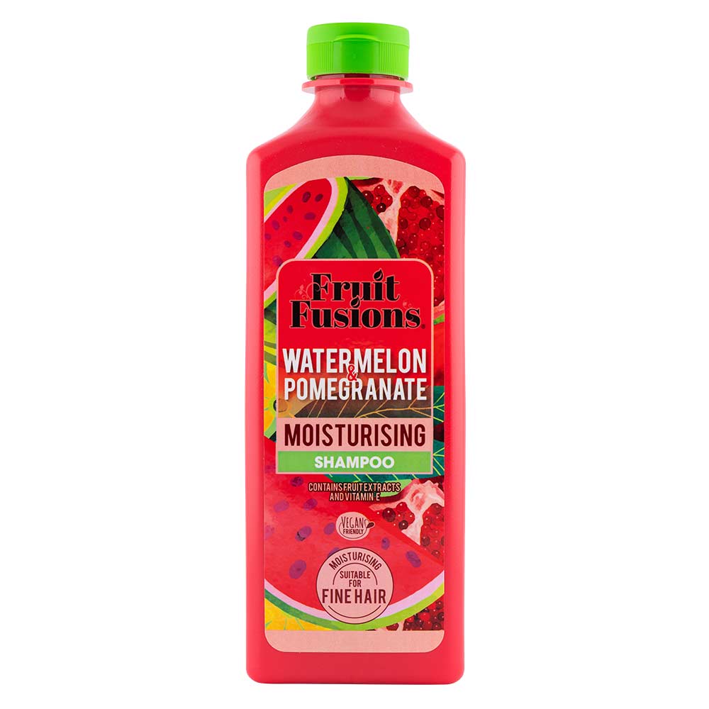 Fruit Fusions Watermelon & Pomegrante Moisturising Shampoo 600ml