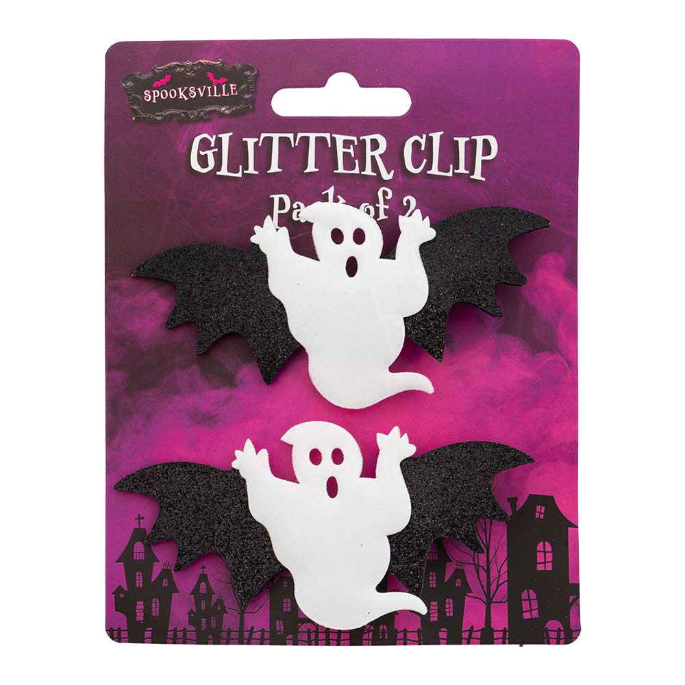 Halloween Glitter Clip 2 Pack