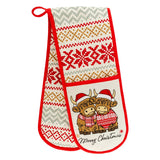 Christmas Double Sided Oven Glove