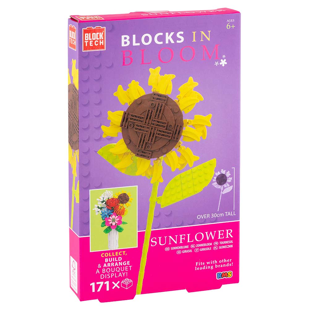 Blocks in Bloom Building Blocks Sunflower