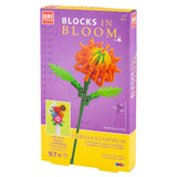Box of 'Blocks in Bloom' Chrysanthemum building block set on a white background