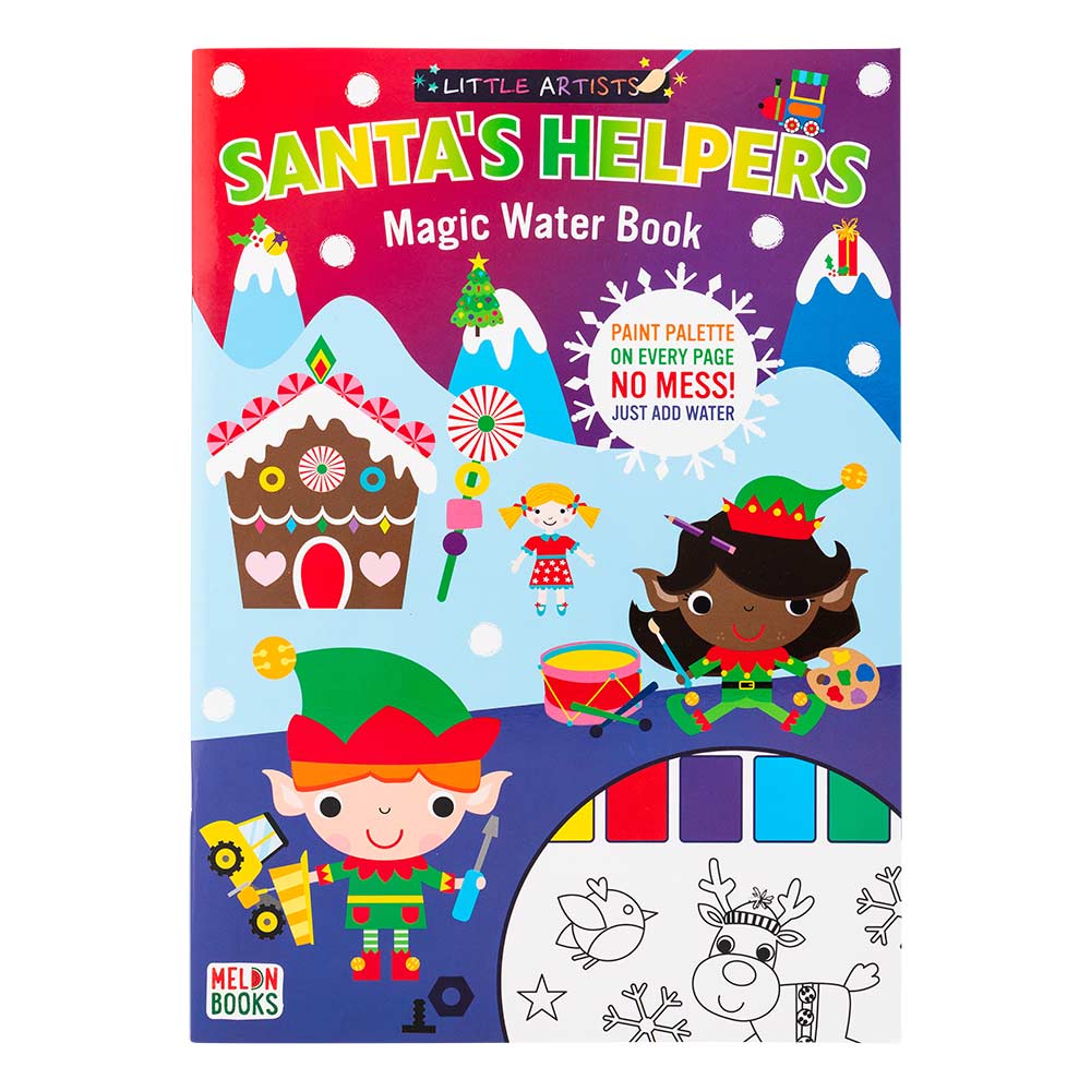 Santa's Helpers Magic Water Colouring Book