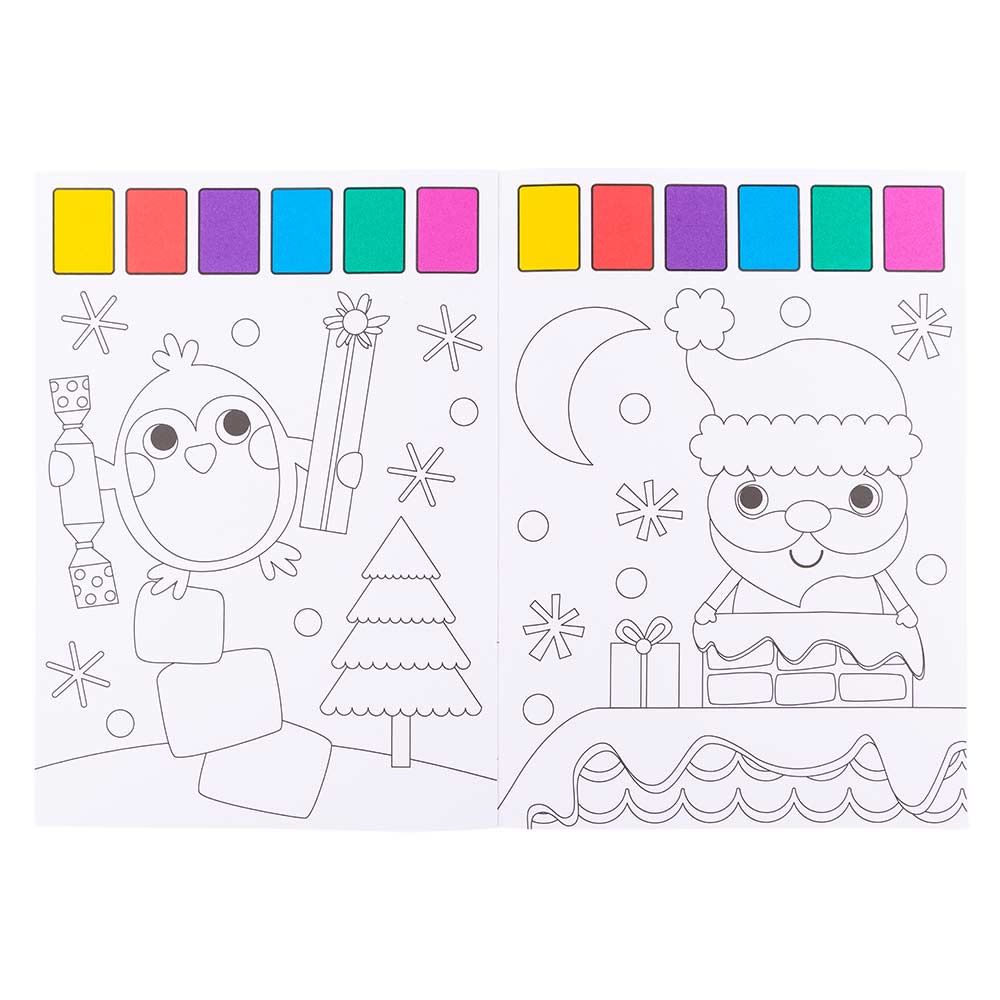 Santa's Helpers Magic Water Colouring Book