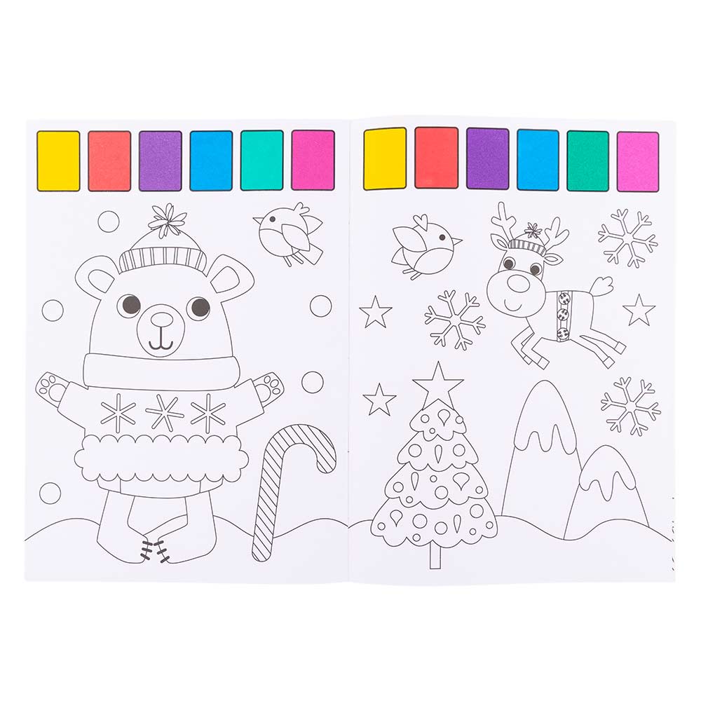 Santa's Helpers Magic Water Colouring Book