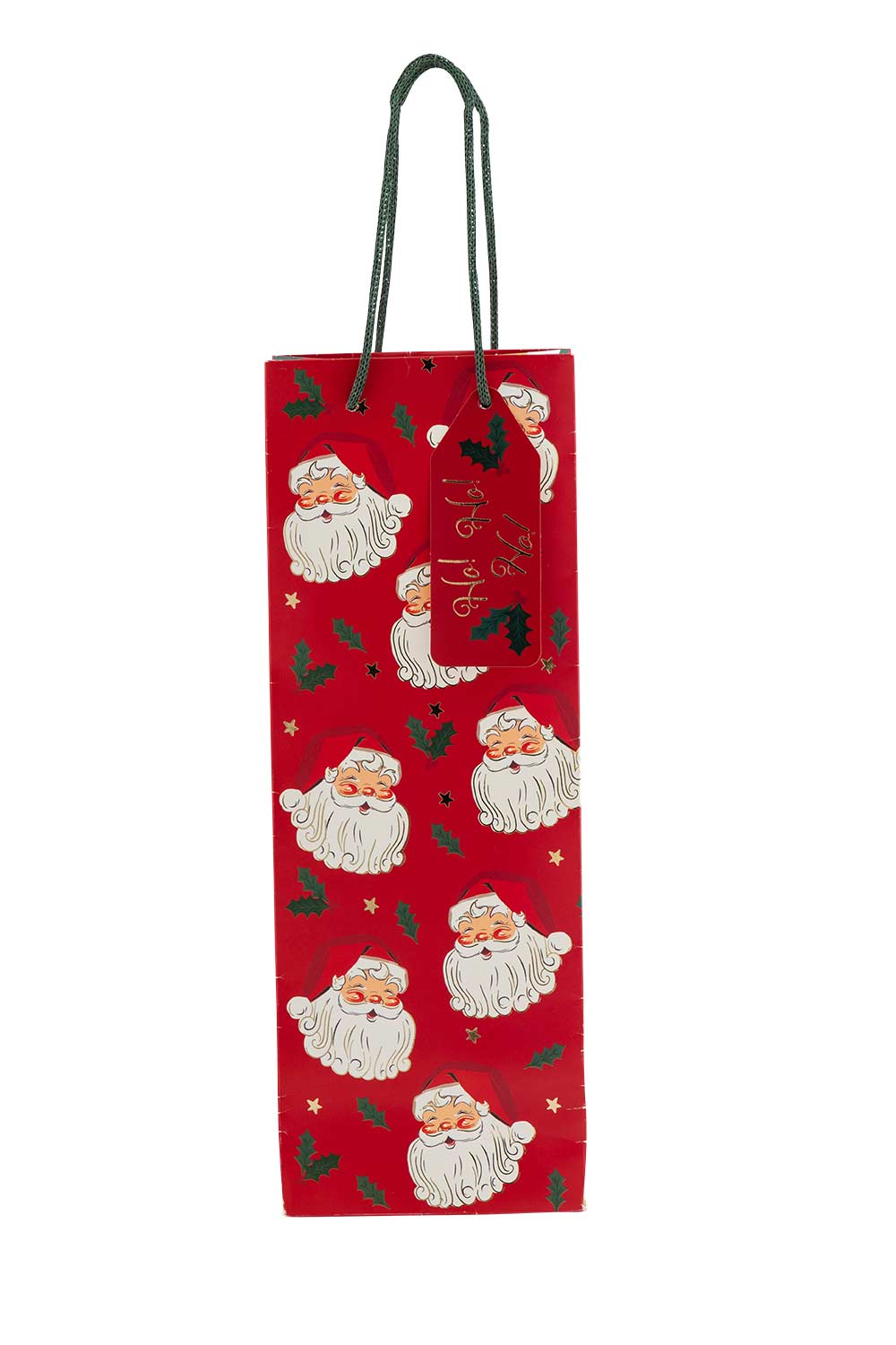 Santa Claus Bottle Gift Bag