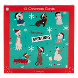 Dachshund Christmas Cards 10 Pack