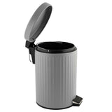 3 Litre Ribbed Metal Bin