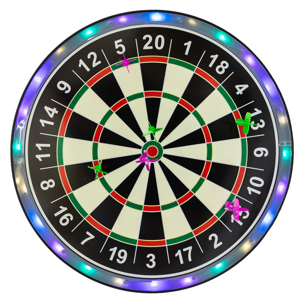 LED Magnetic Dart Board