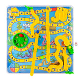 3D Snakes & Ladders Board Game
