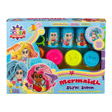 Mermaid Style Salon Paster Modelling Dough Playset