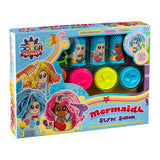 Mermaid Style Salon Paster Modelling Dough Playset