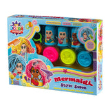 Mermaid Style Salon Paster Modelling Dough Playset