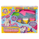 The Dough Factory Glitter Unicorns Modelling Dough Playset
