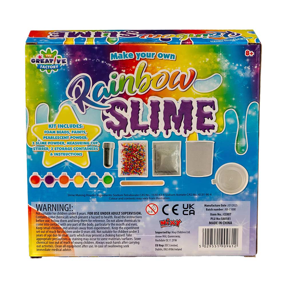 Make Your Own Rainbow Slime