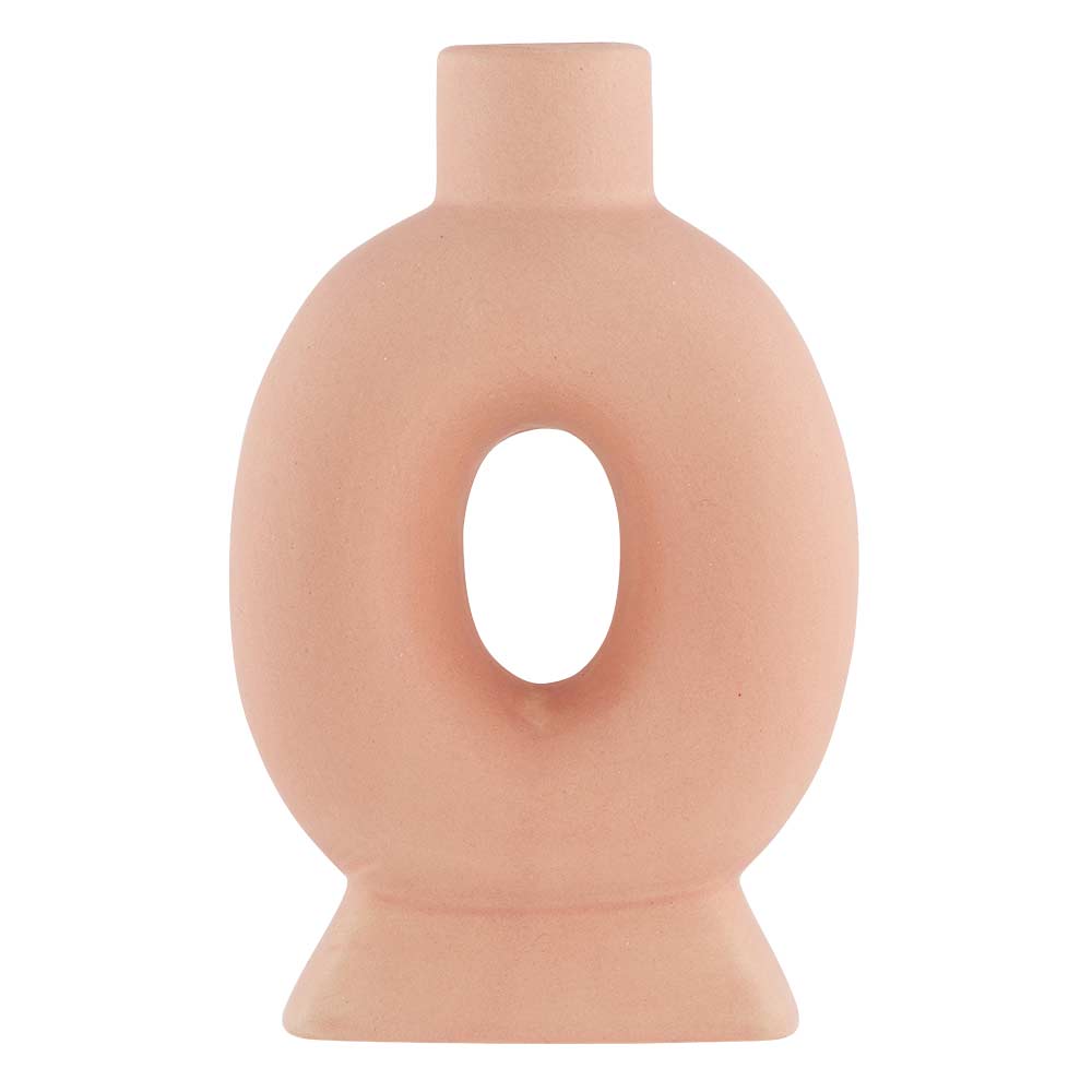 Hestia Dusty Pink Oval Vase
