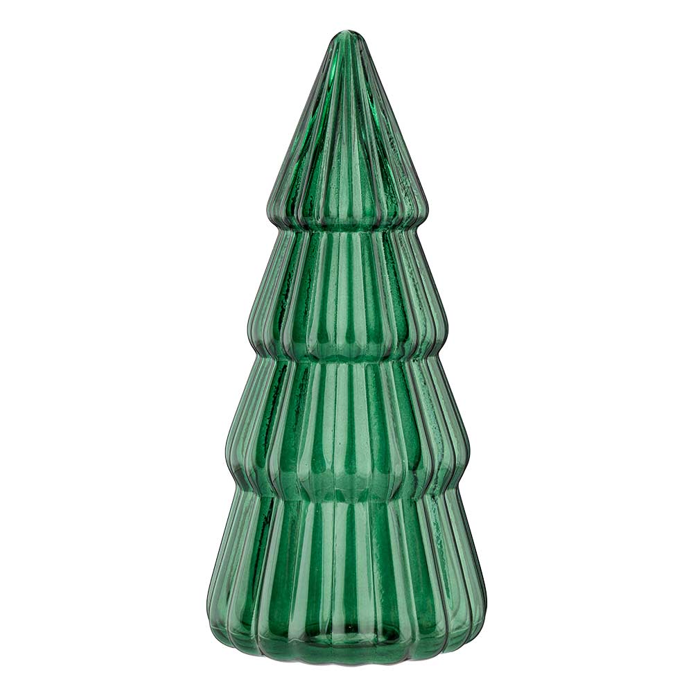 Glass Christmas Tree Decoration 15cm